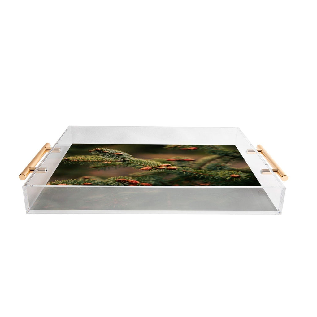 Hannah Kemp Spruce Tips Acrylic Tray
