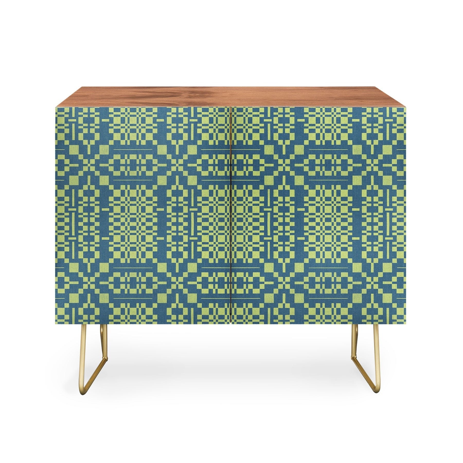 Marta Barragan Camarasa Nostalgic Grid Design Credenza