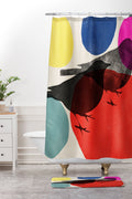 Garima Dhawan wild 2d Shower Curtain And Mat