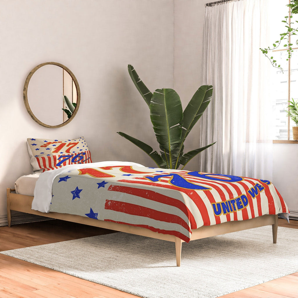 DENY Designs 1776 Stars Comforter