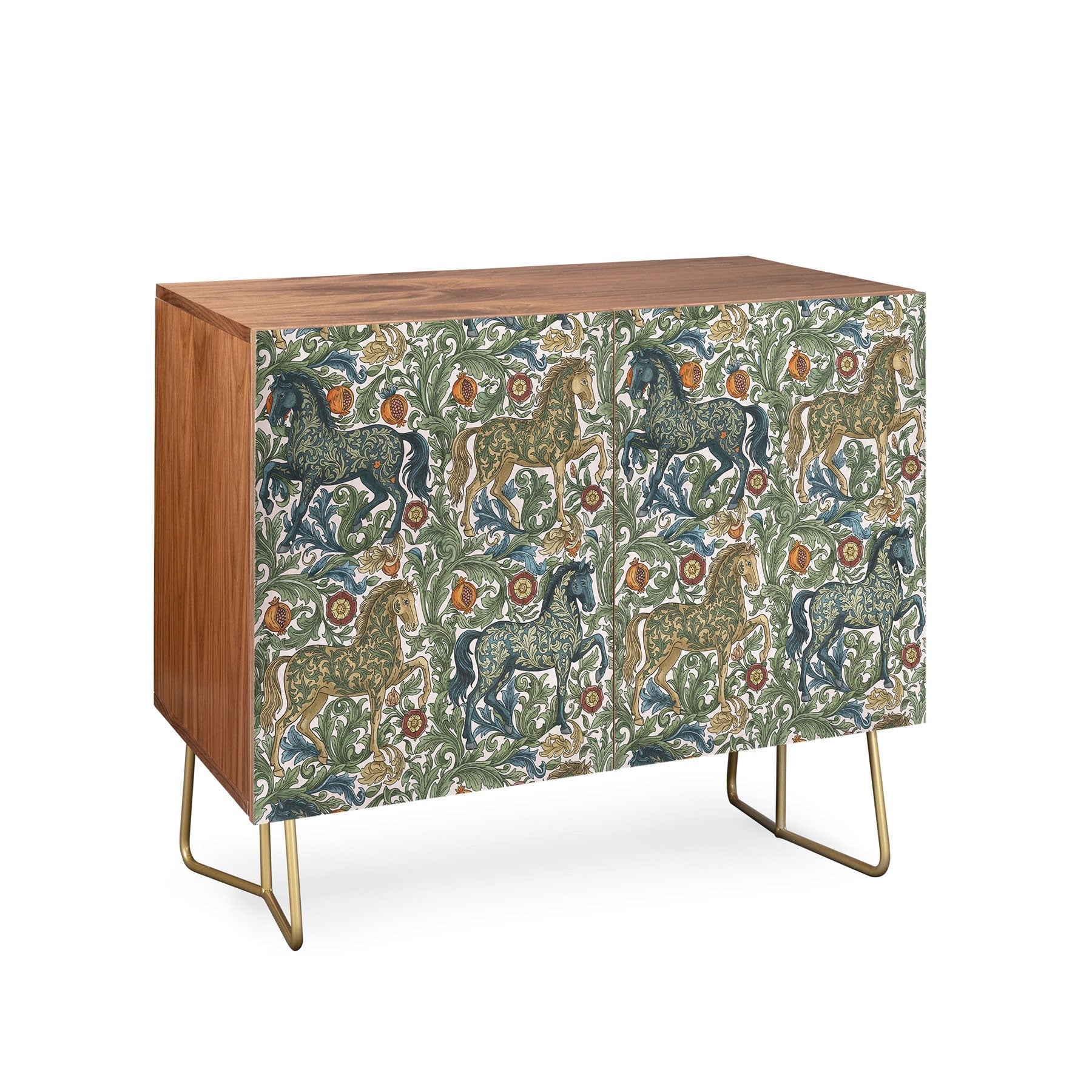 Marta Barragan Camarasa Renaissance Horse Garden Credenza