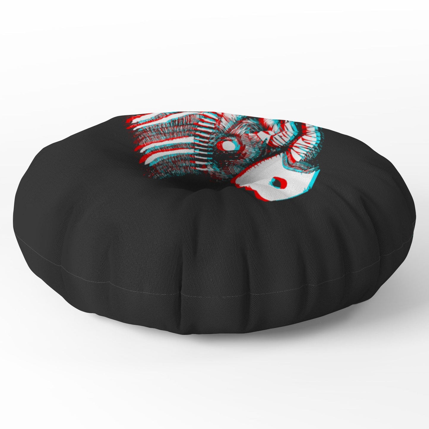 Adam Priester Spirit Rhino Floor Pillow Round