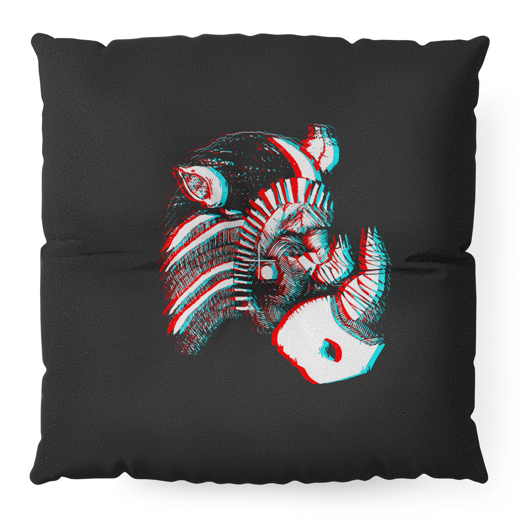 Adam Priester Spirit Rhino Floor Pillow Square
