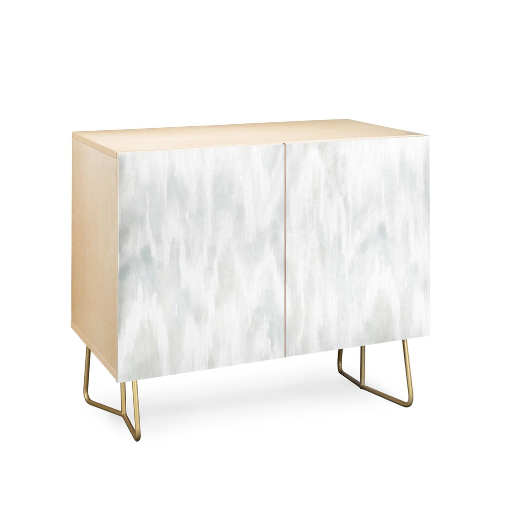 Jacqueline Maldonado Watercolor Wood Grain Credenza