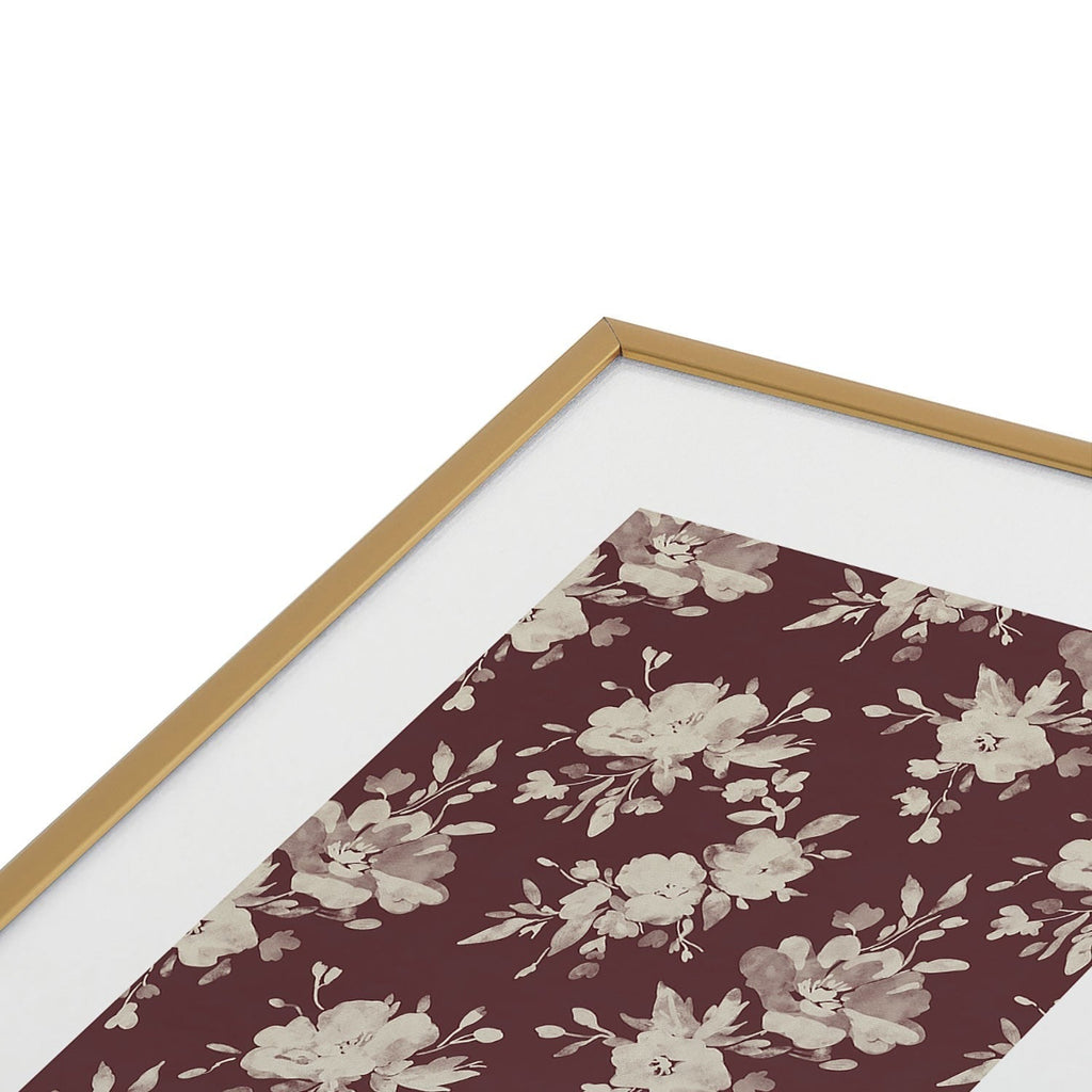 Marta Barragan Camarasa Antique Petal Romance Metal Framed Art Print