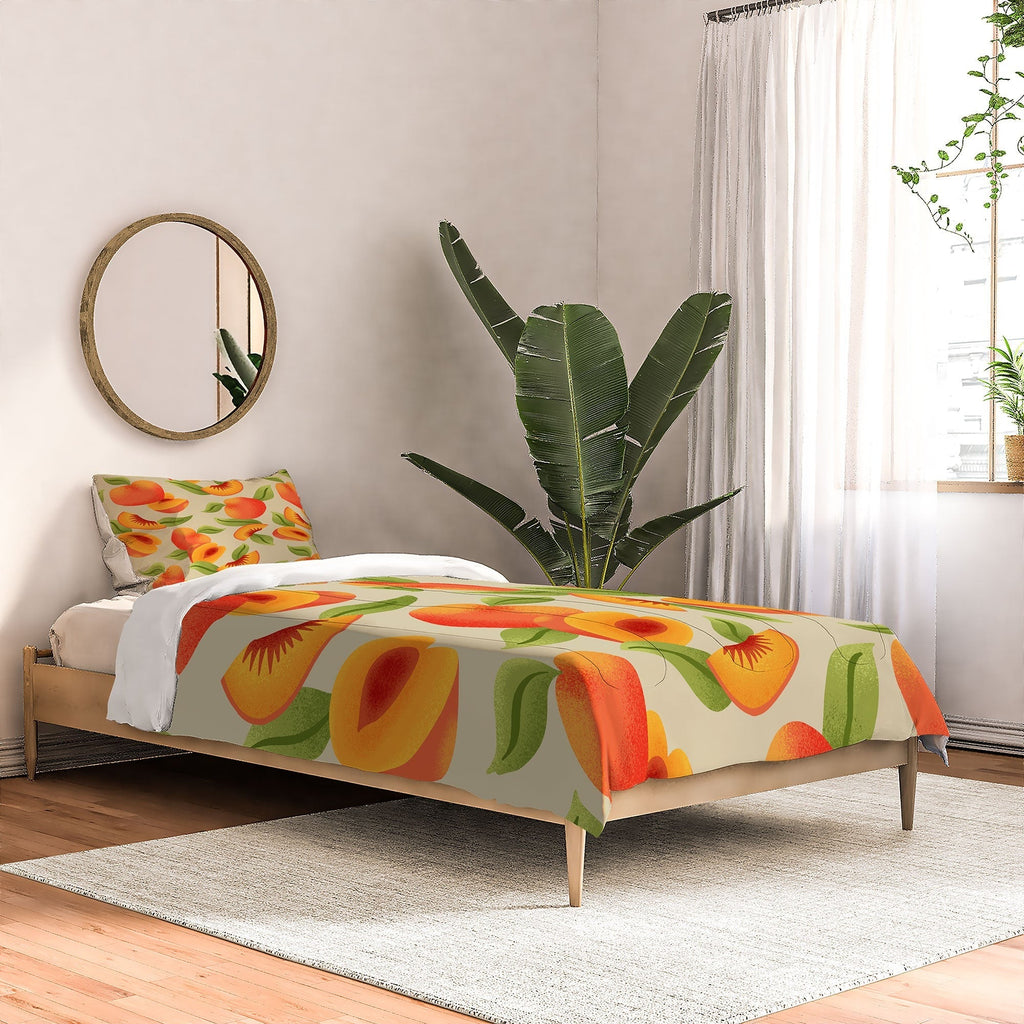 Jessica Molina Peach Pattern Comforter
