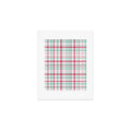 Lisa Argyropoulos Merry Vintage Plaid Art Print