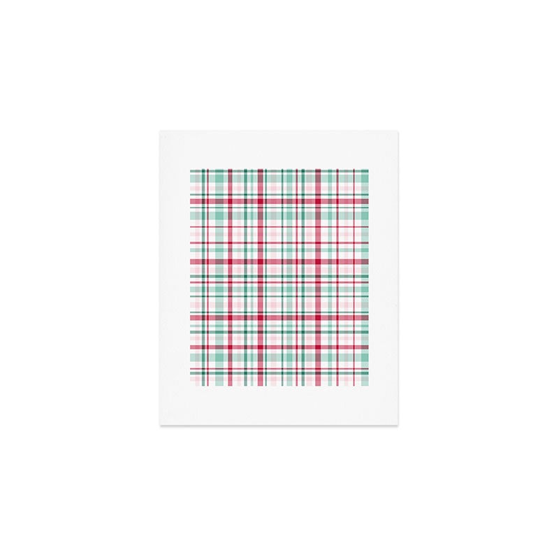 Lisa Argyropoulos Merry Vintage Plaid Art Print