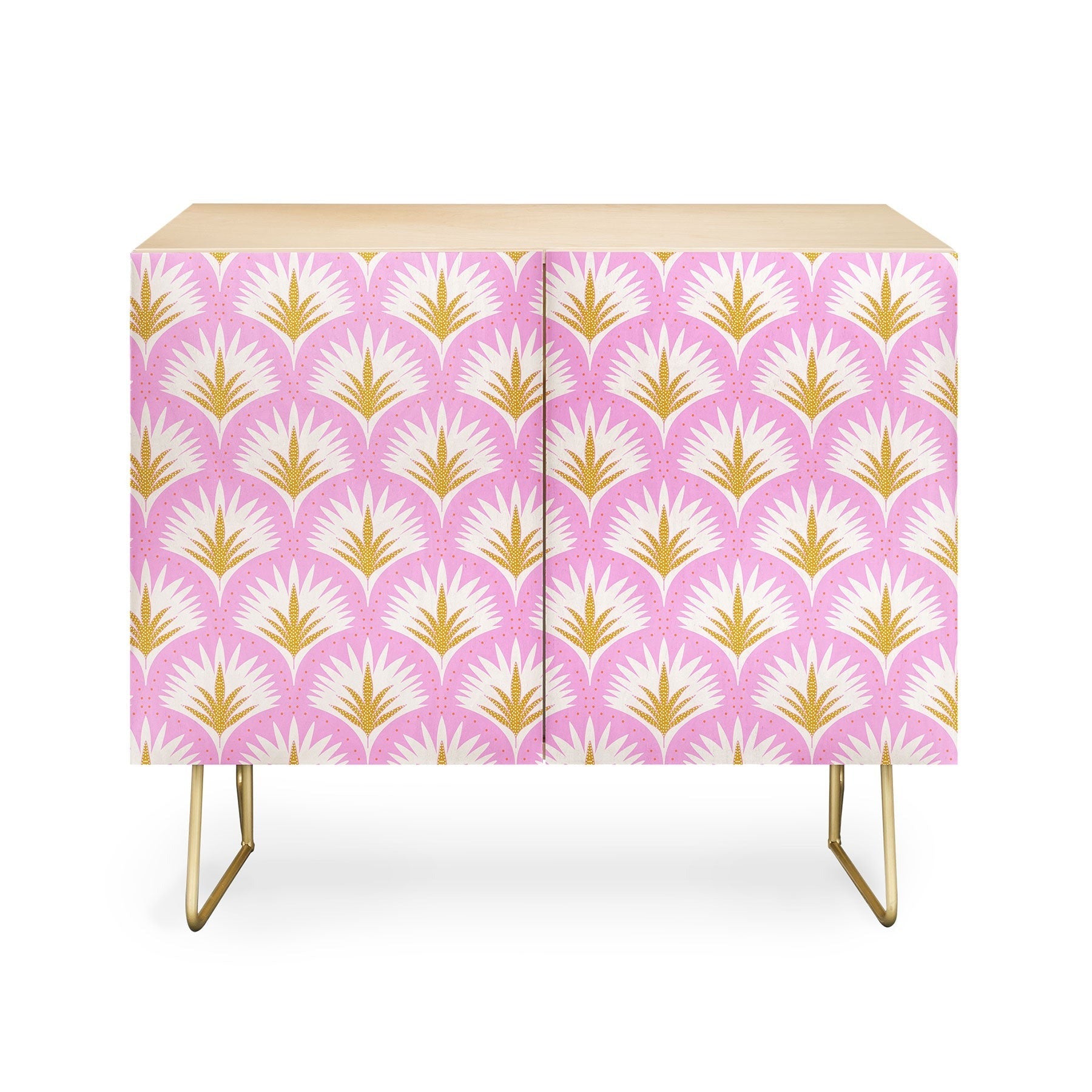 Jennifer Labre Pink Palmetto Credenza