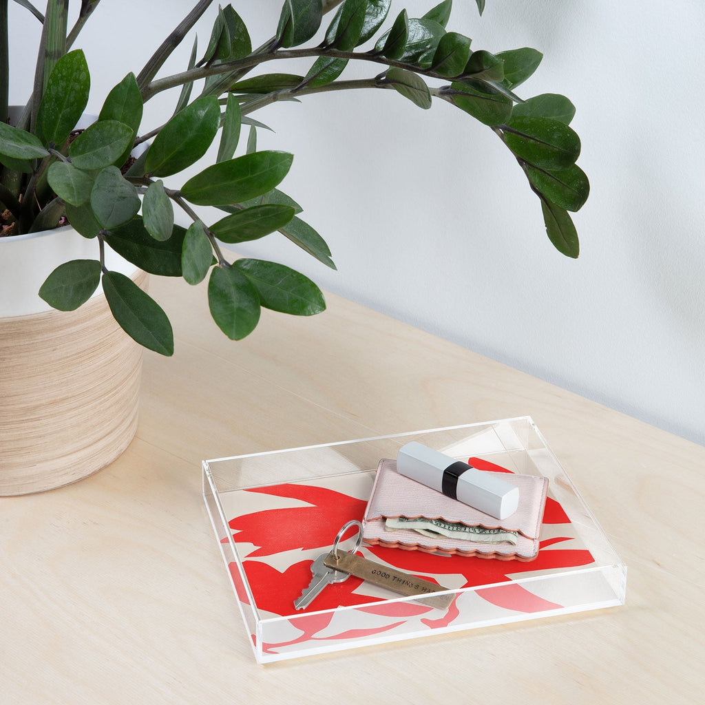 Garima Dhawan magnolia 12 Acrylic Tray