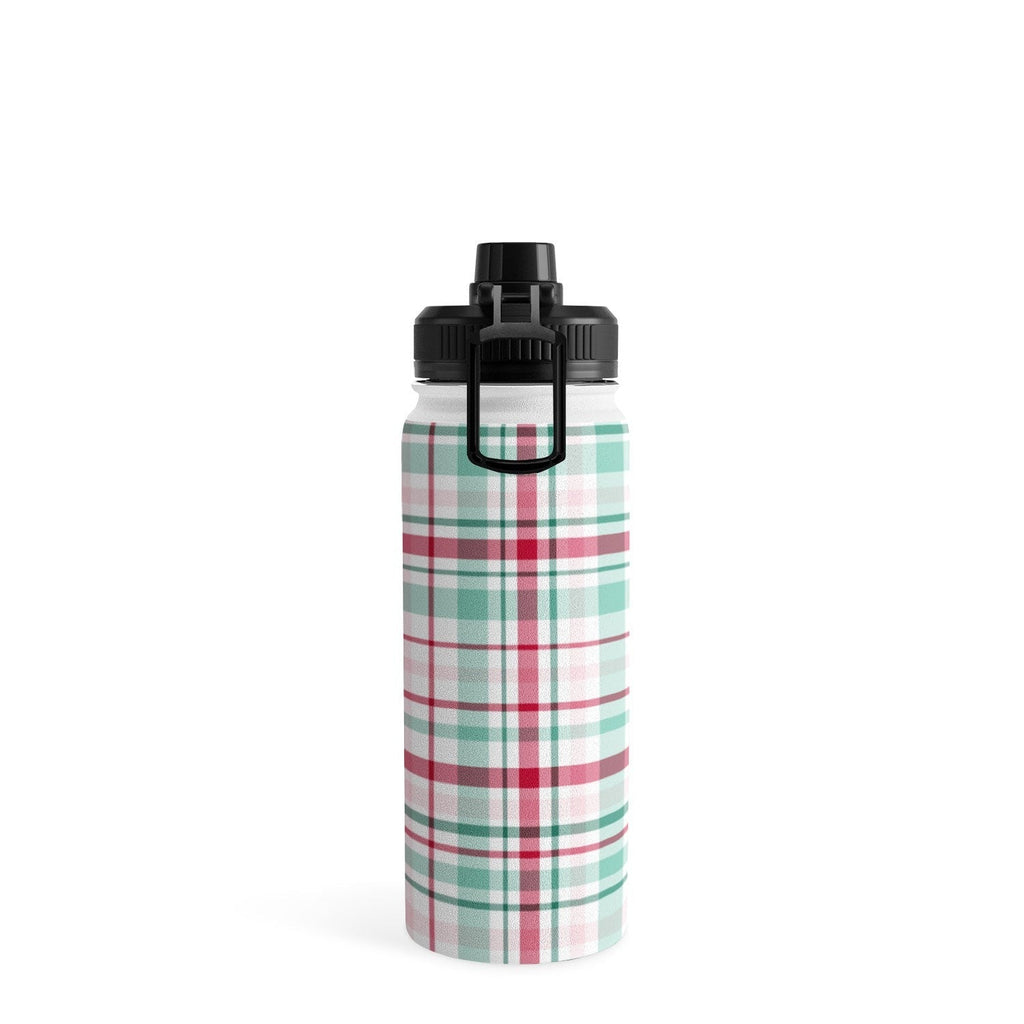 Lisa Argyropoulos Merry Vintage Plaid Water Bottle