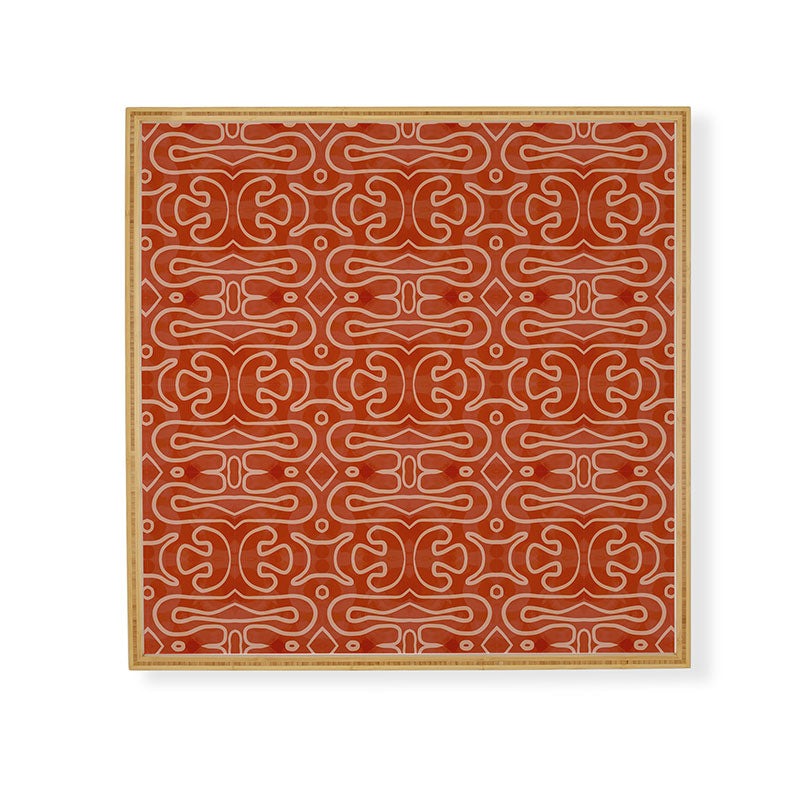 Mirimo Venexiana Burnt Orange Framed Wall Art