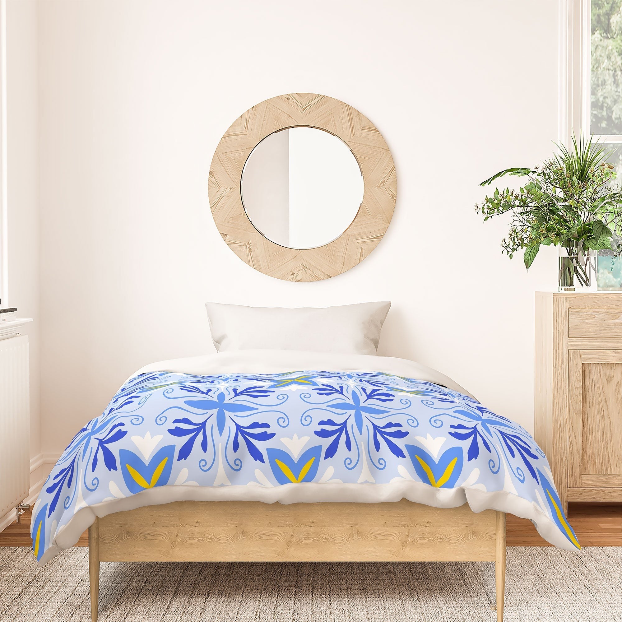 Design by Spark Dolce Vita Flourish Tile Duvet Cover