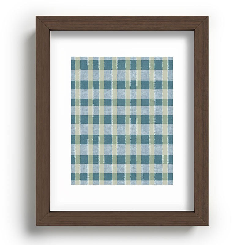 Marta Barragan Camarasa Country Style Checks Recessed Framing Rectangle