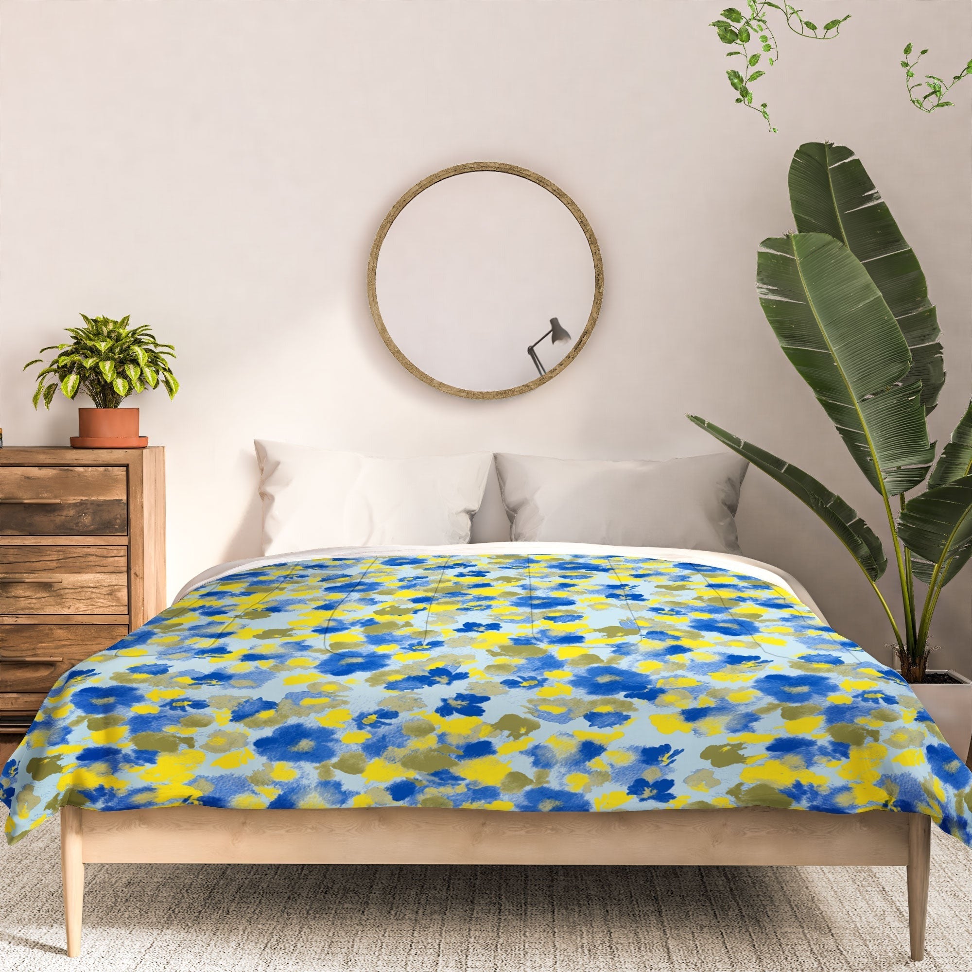 Gabriela Fuente Day Dreaming Watercolor Comforter