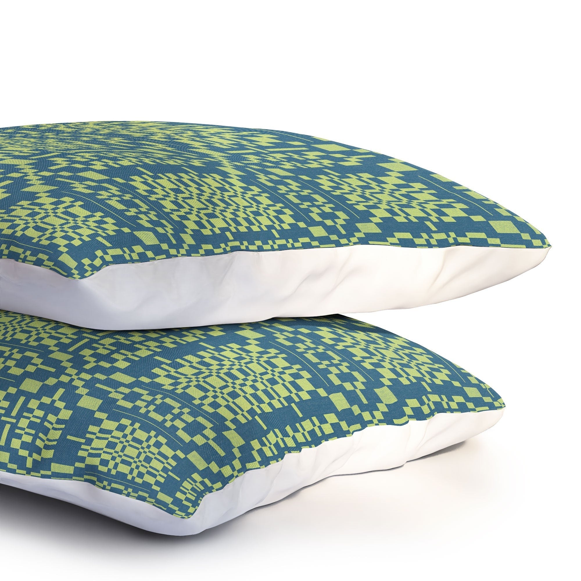 Marta Barragan Camarasa Nostalgic Grid Design Pillow Shams