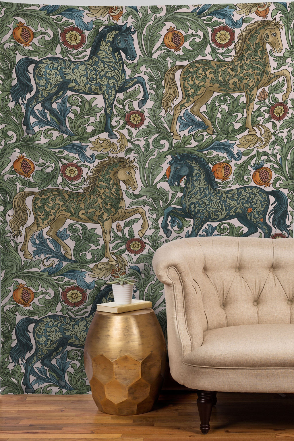 Marta Barragan Camarasa Renaissance Horse Garden Tapestry