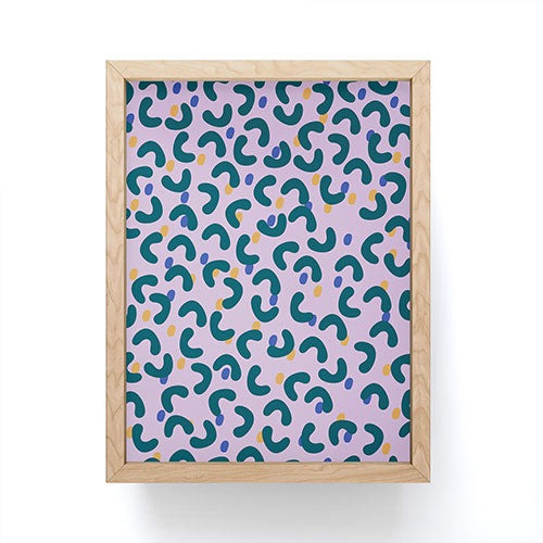 Camilla Foss Pebbles Mix Framed Mini Art Print