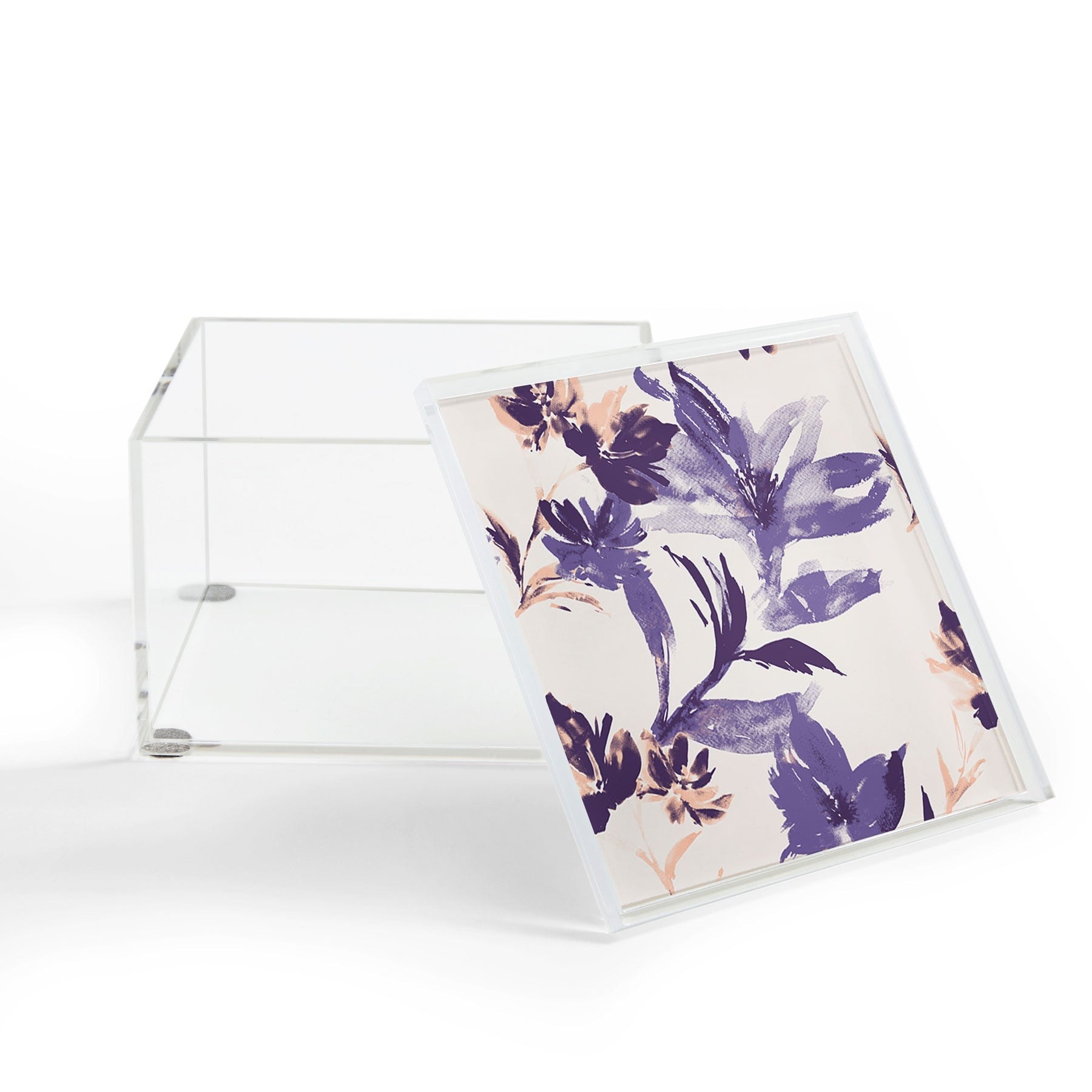 Gabriela Fuente Emma Classic Floral Acrylic Box