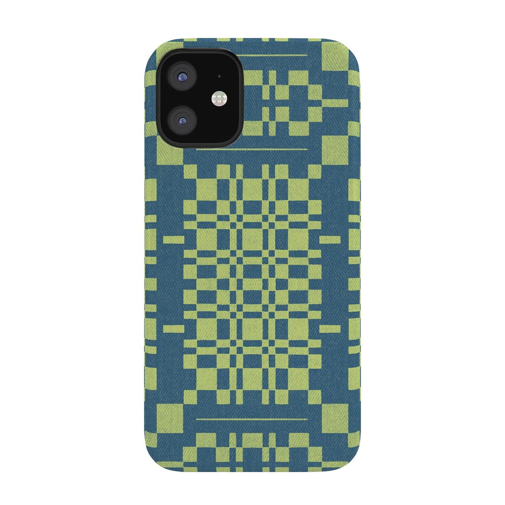 Marta Barragan Camarasa Nostalgic Grid Design Phone Case