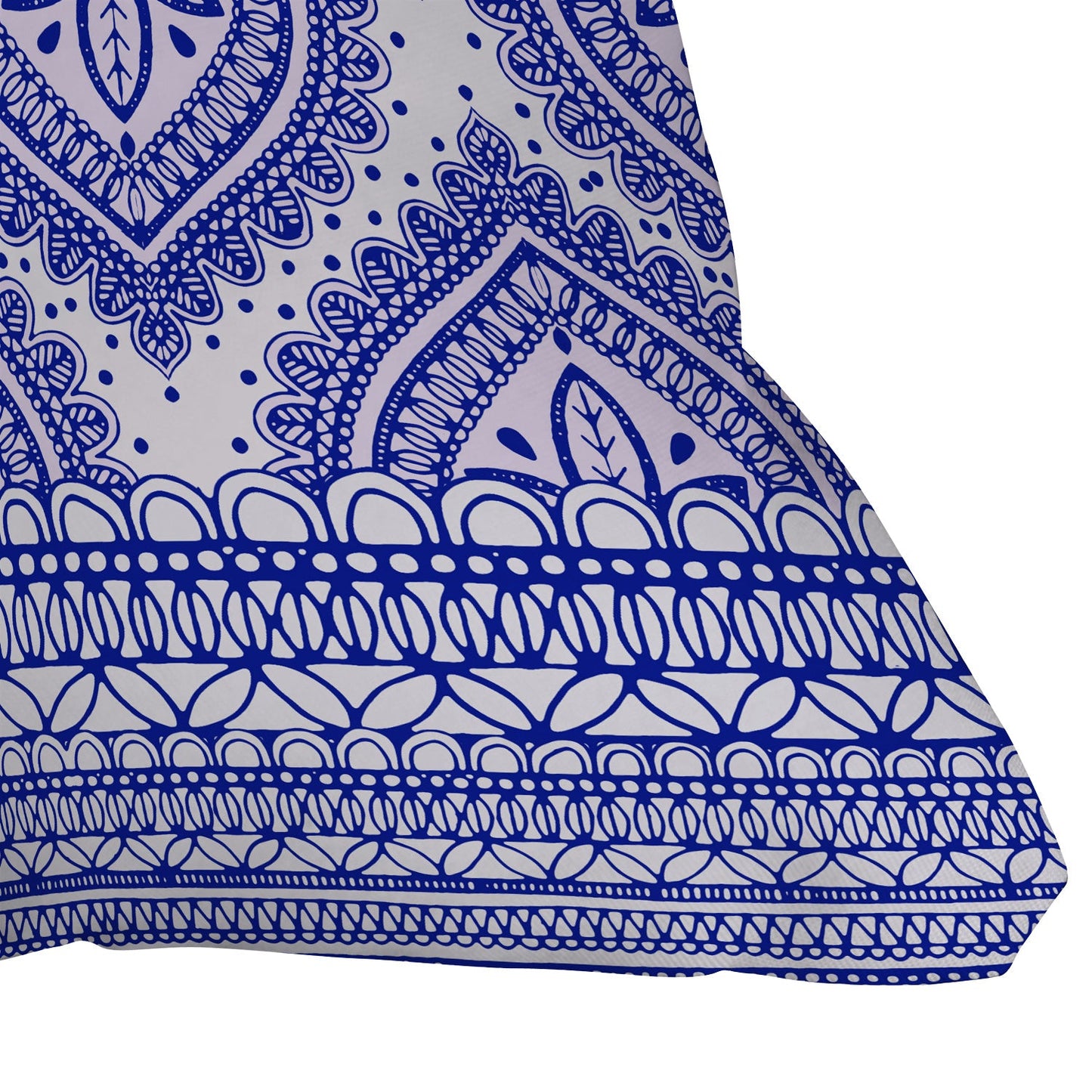 Aimee St Hill Decorative Blue Throw Pillow