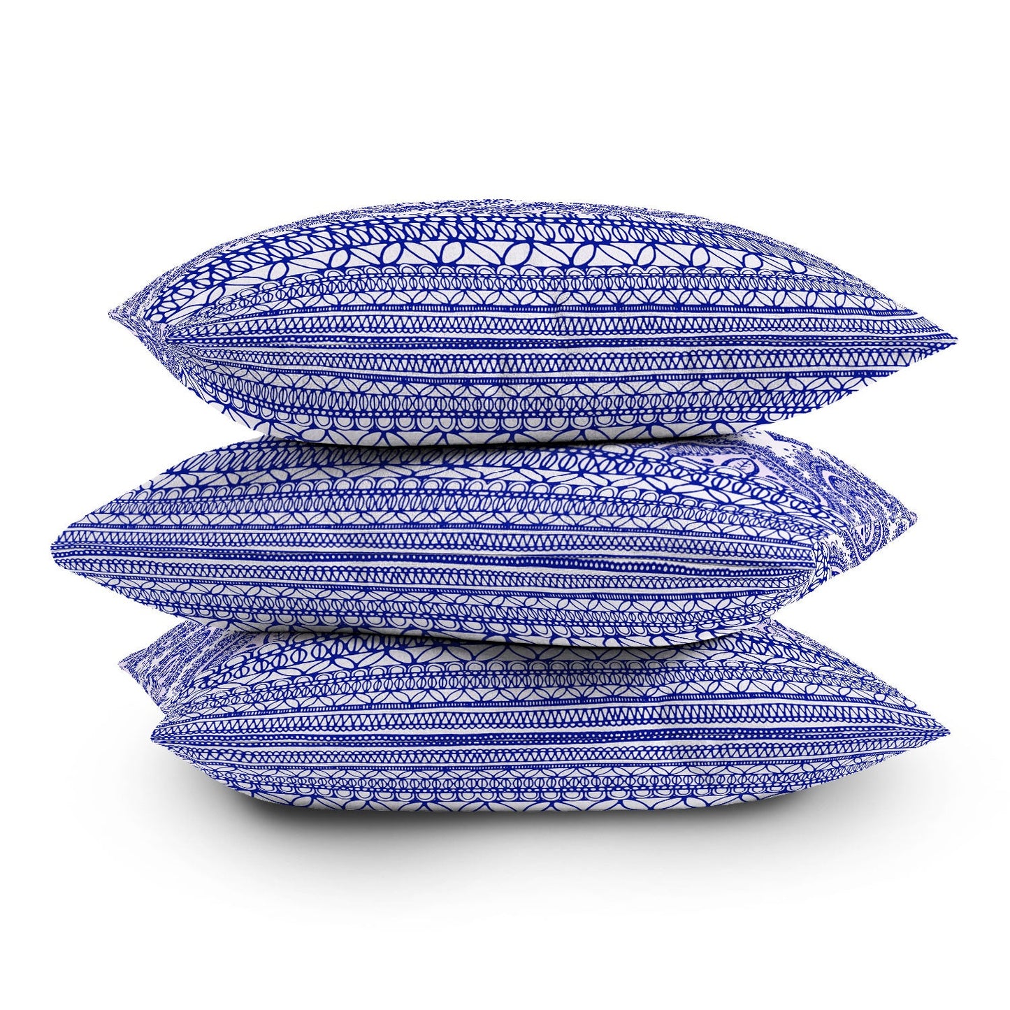 Aimee St Hill Decorative Blue Throw Pillow