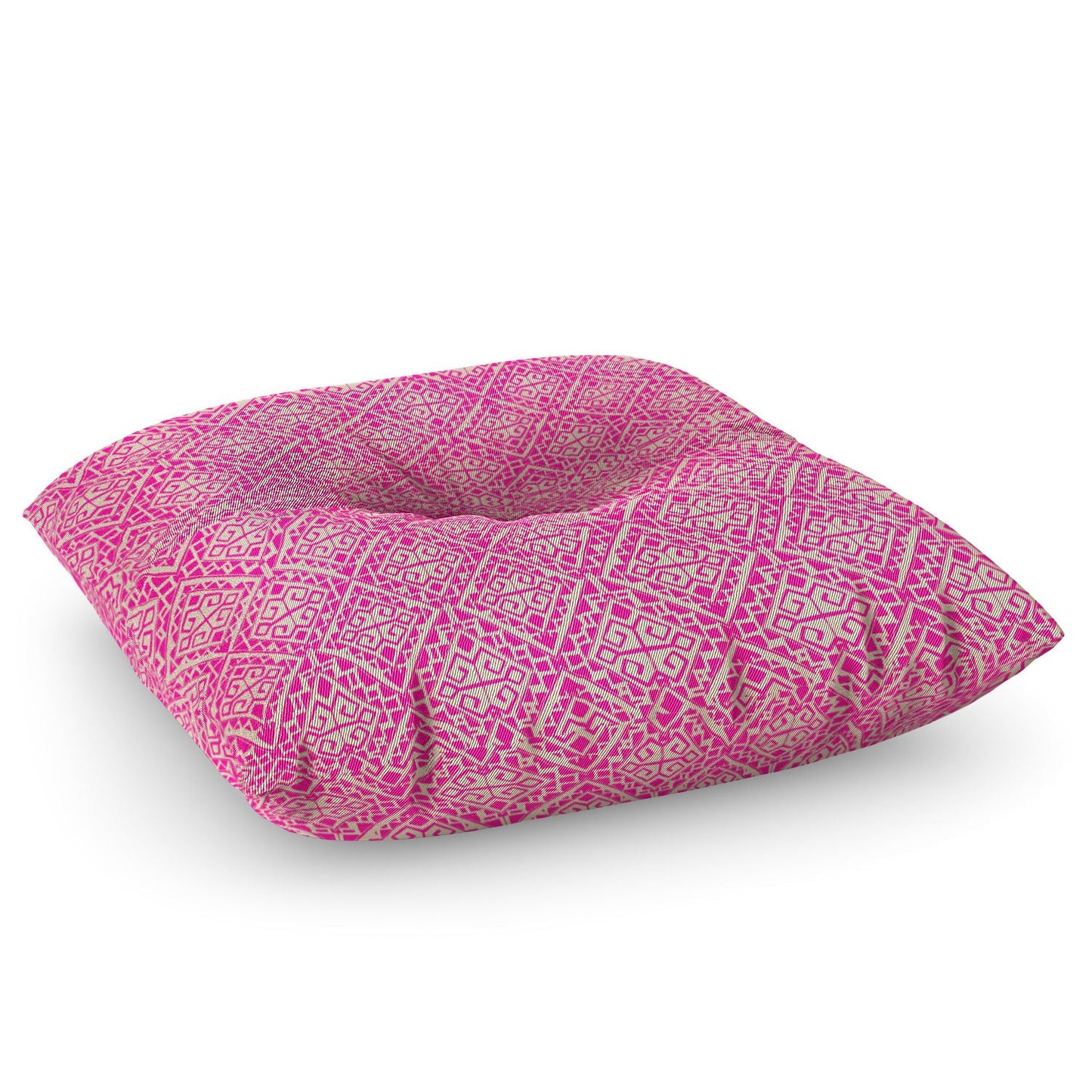 Aimee St Hill Eva All Over Pink Floor Pillow Square