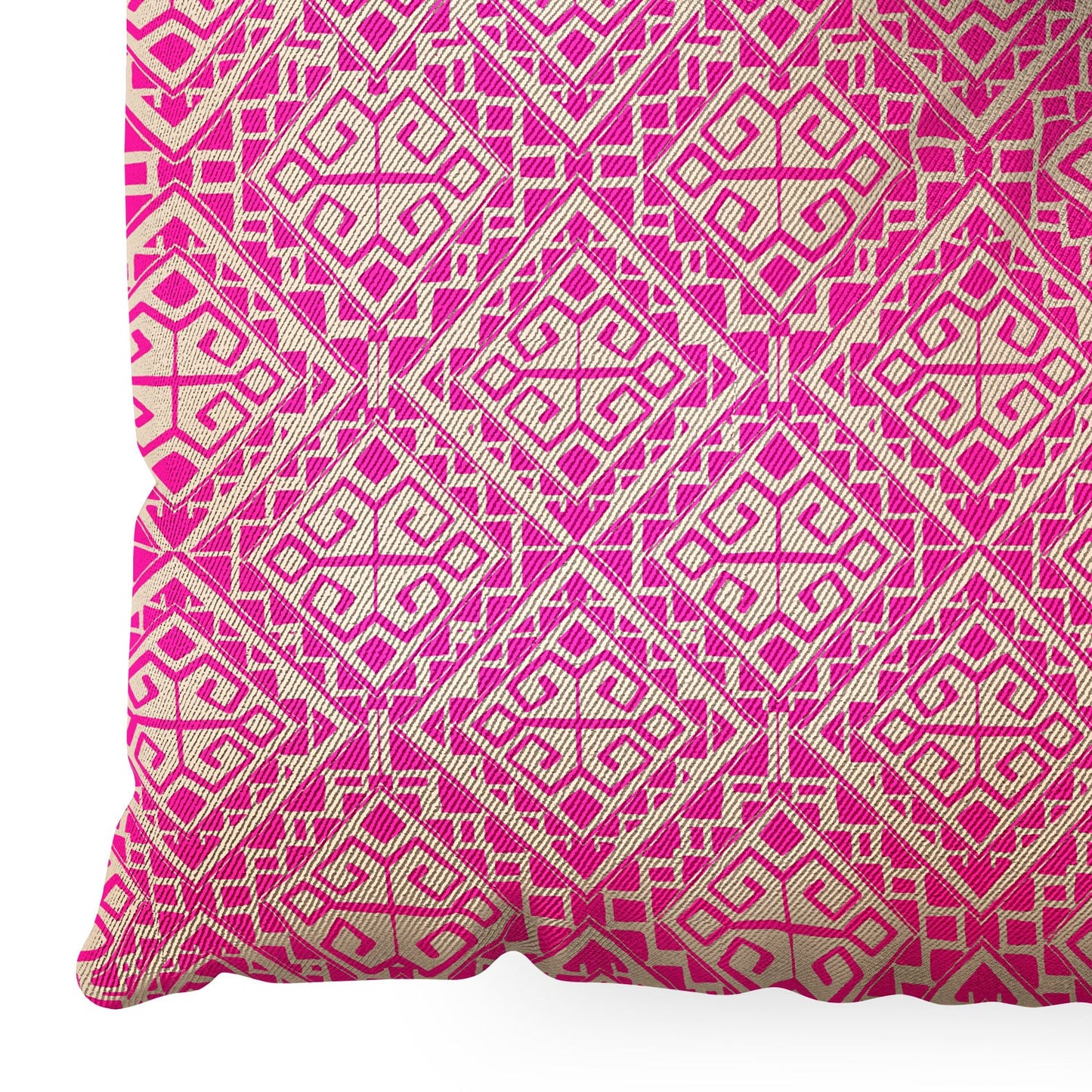Aimee St Hill Eva All Over Pink Floor Pillow Square
