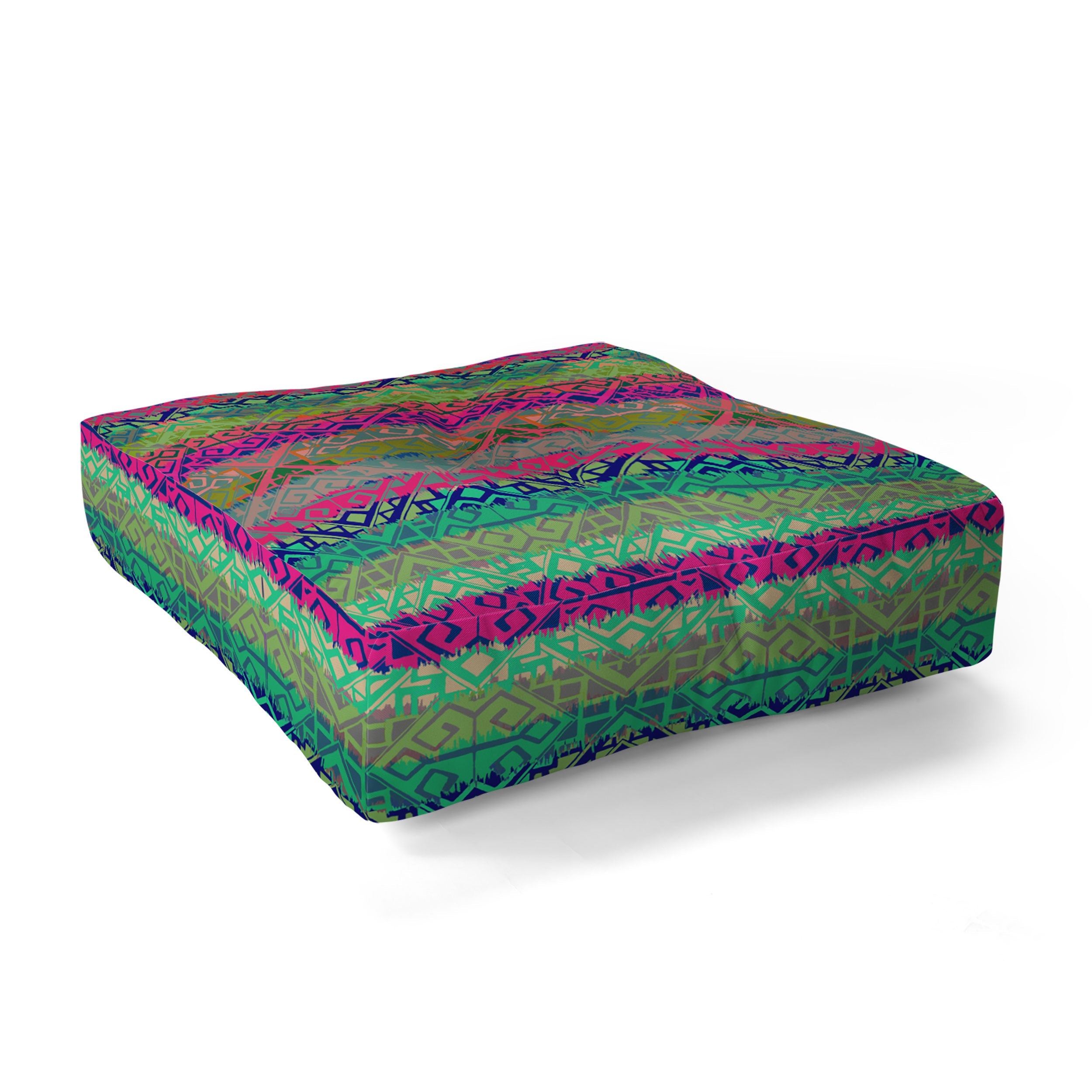 Aimee St Hill Eva Diamond Floor Pillow Square