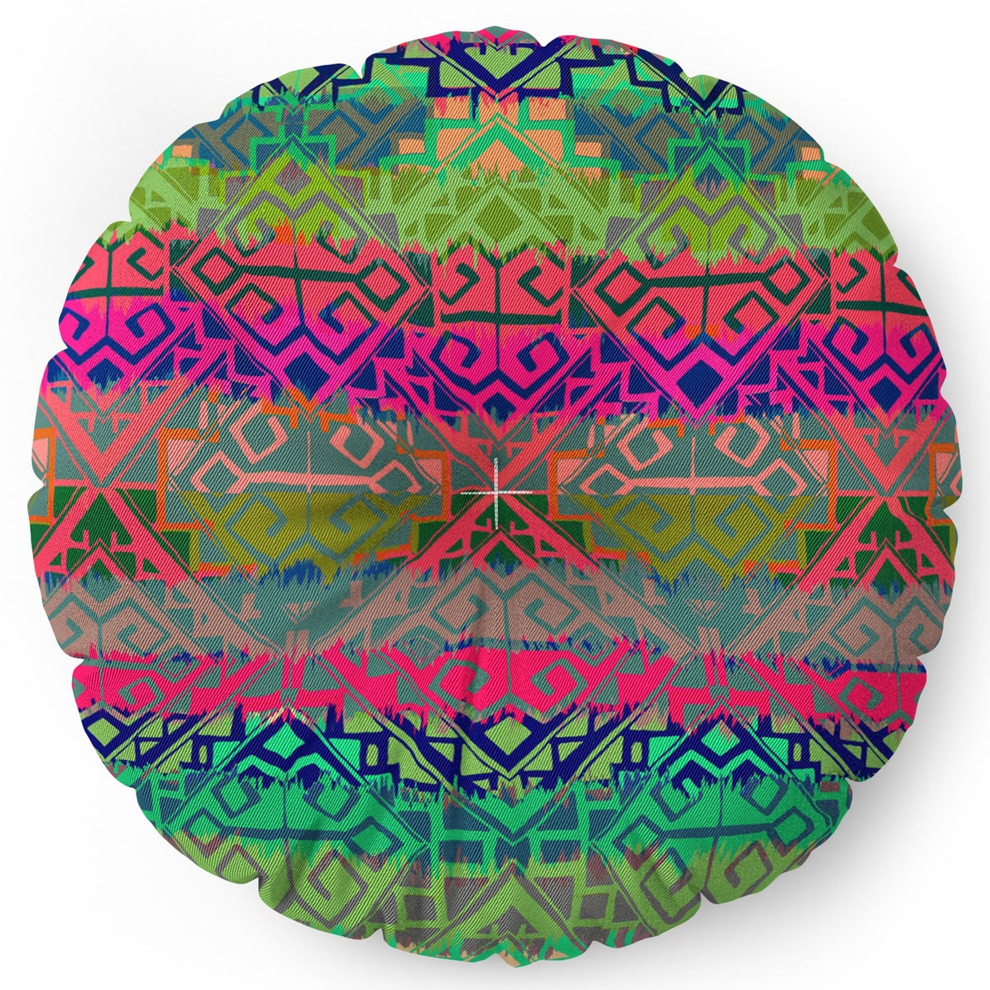 Aimee St Hill Eva Diamond Floor Pillow Round