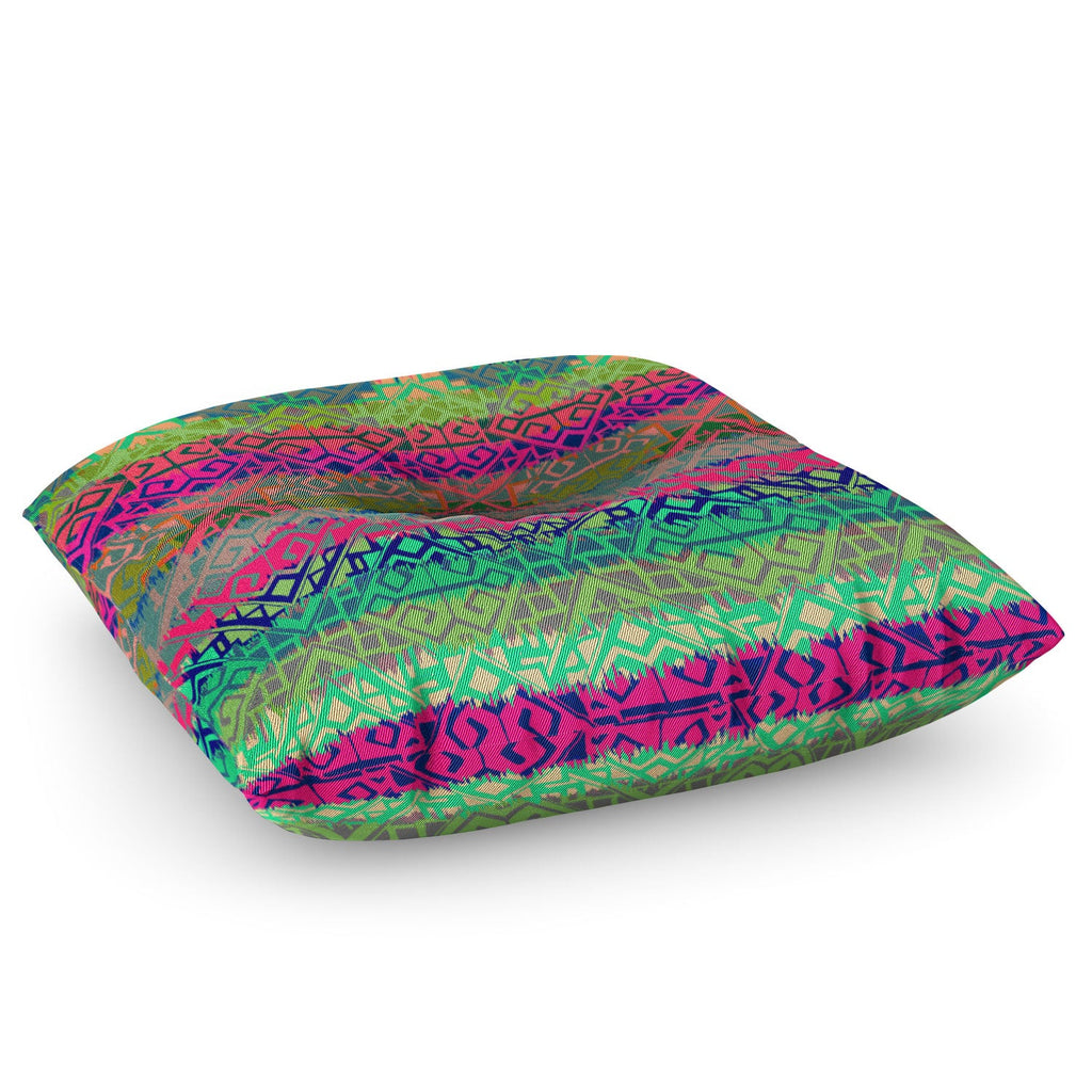 Aimee St Hill Eva Diamond Floor Pillow Square
