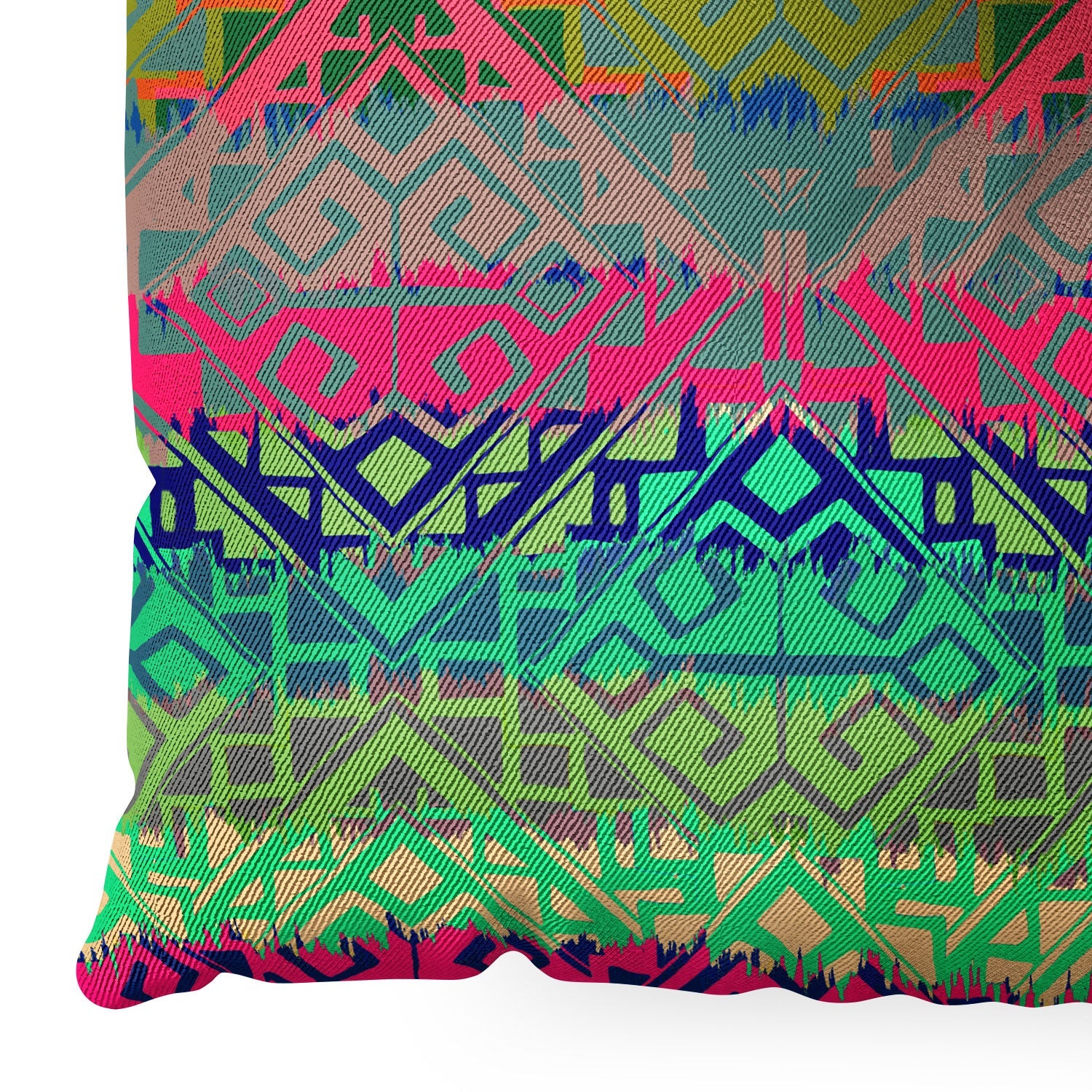 Aimee St Hill Eva Diamond Floor Pillow Square