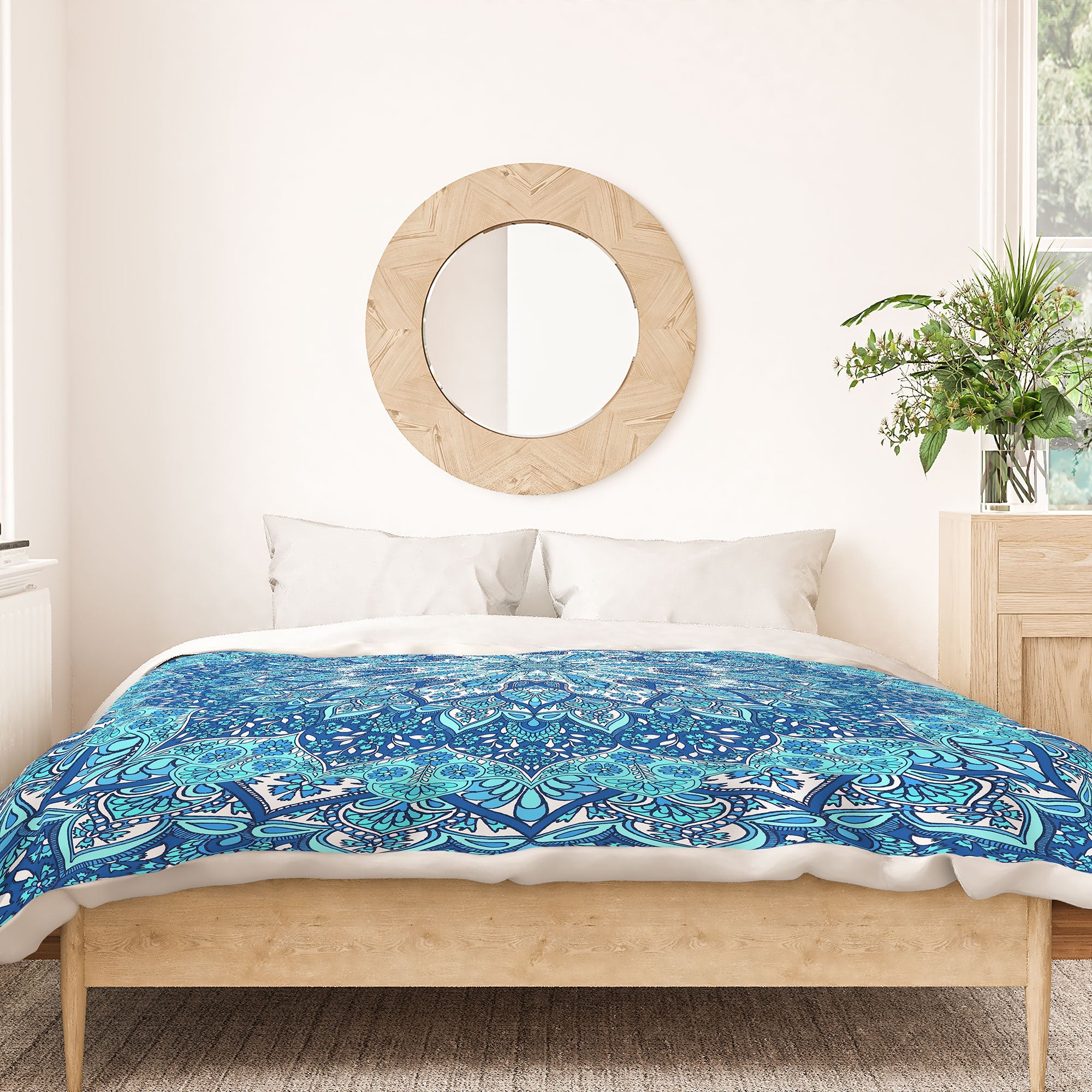Aimee St Hill Farah Blue Duvet Cover