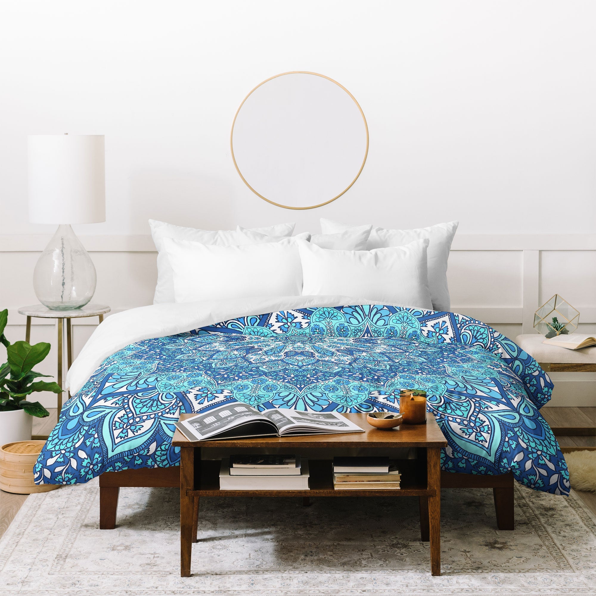 Aimee St Hill Farah Blue Duvet Cover