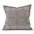 Aimee St Hill Farah Border Neutral Throw Pillow