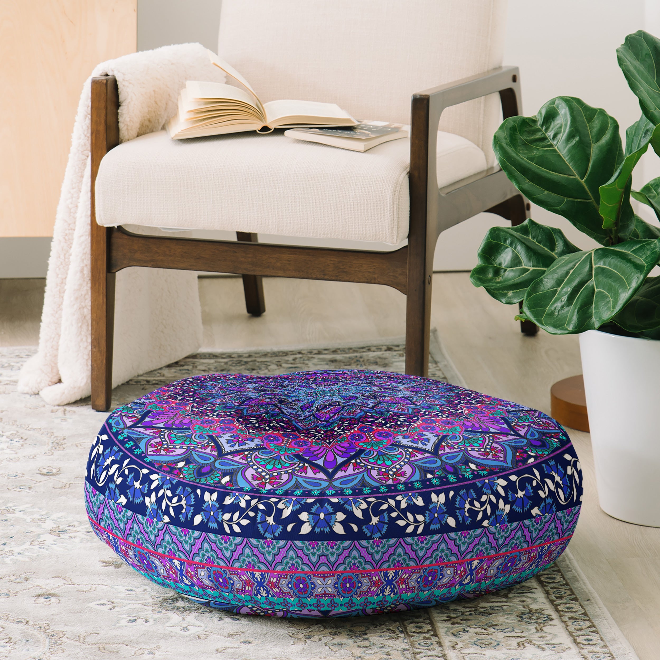 Aimee St Hill Farah Floor Pillow Round