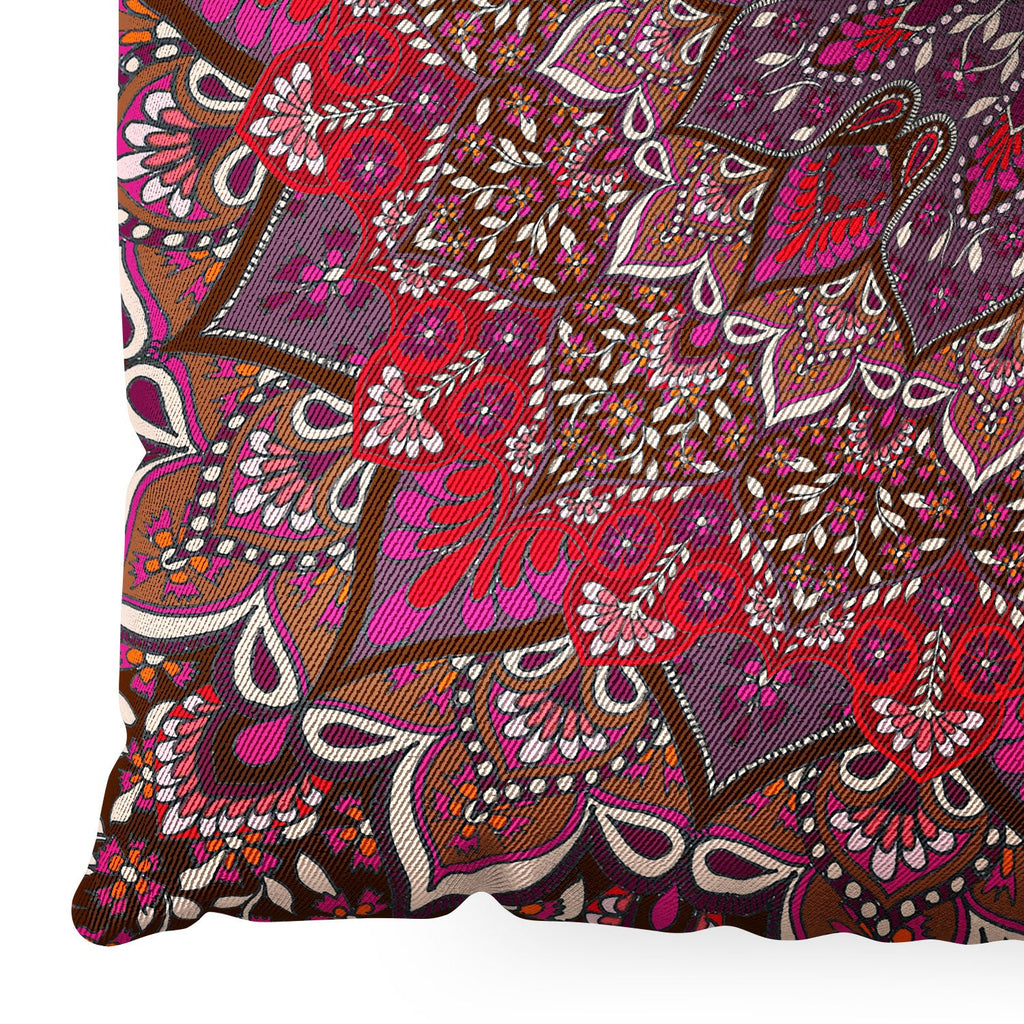 Aimee St Hill Farah Red Floor Pillow Square