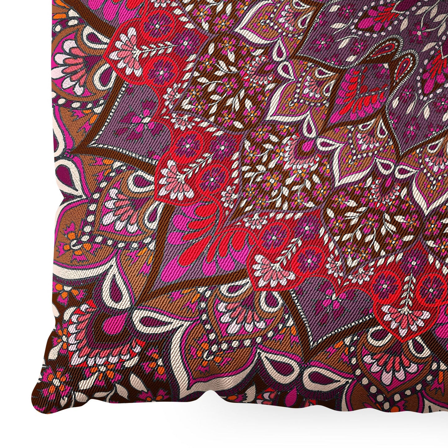 Aimee St Hill Farah Red Floor Pillow Square