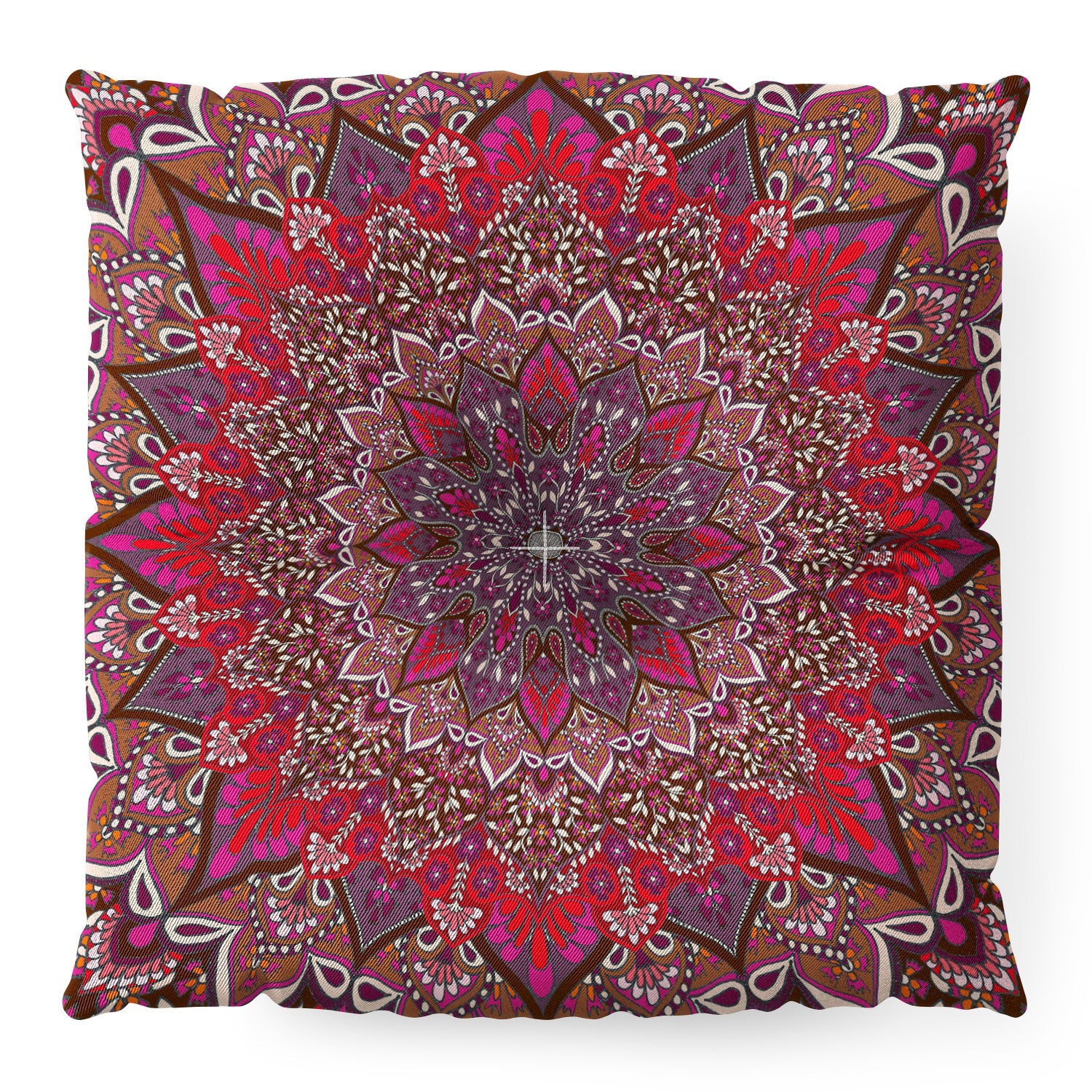 Aimee St Hill Farah Red Floor Pillow Square