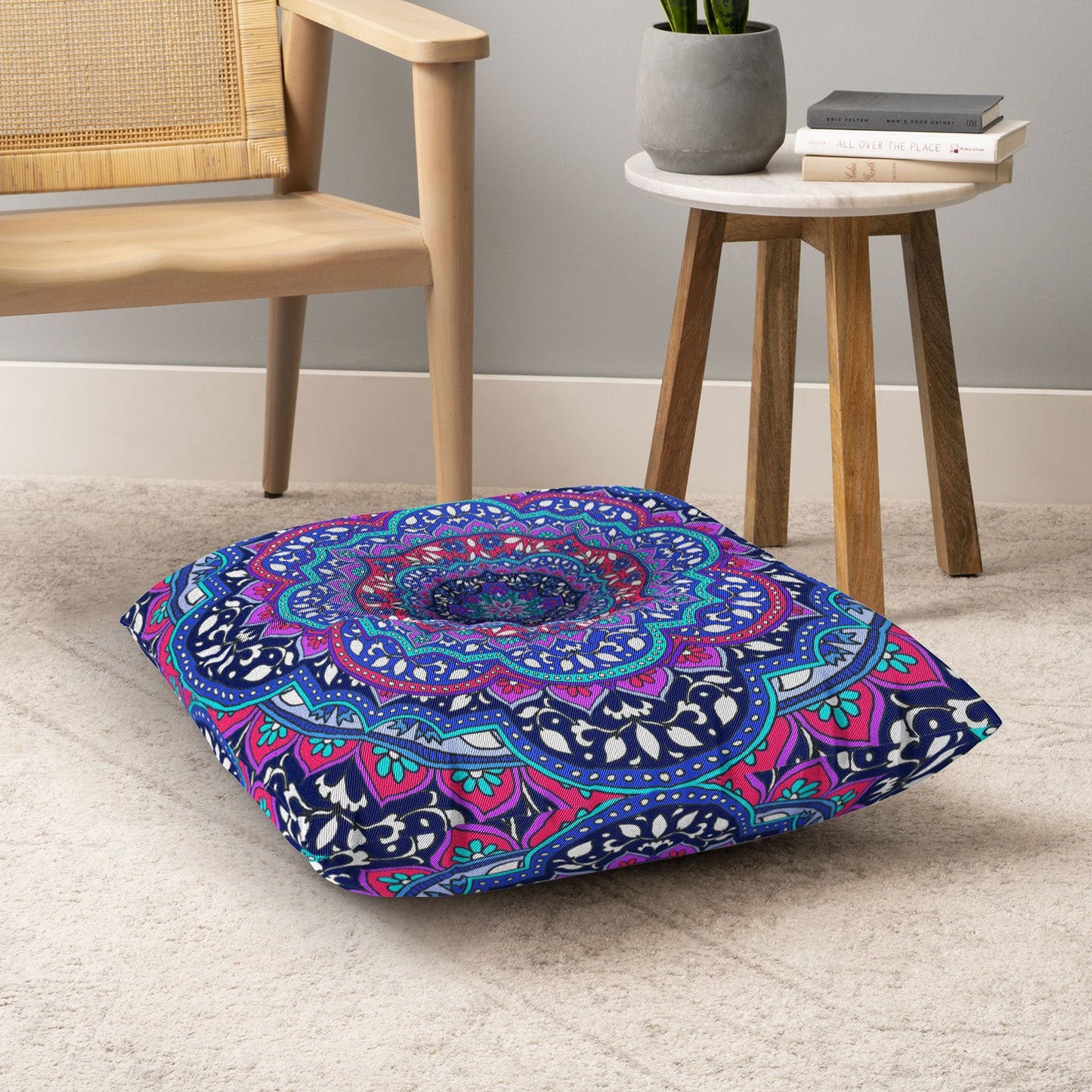 Aimee St Hill Farah Round Floor Pillow Square