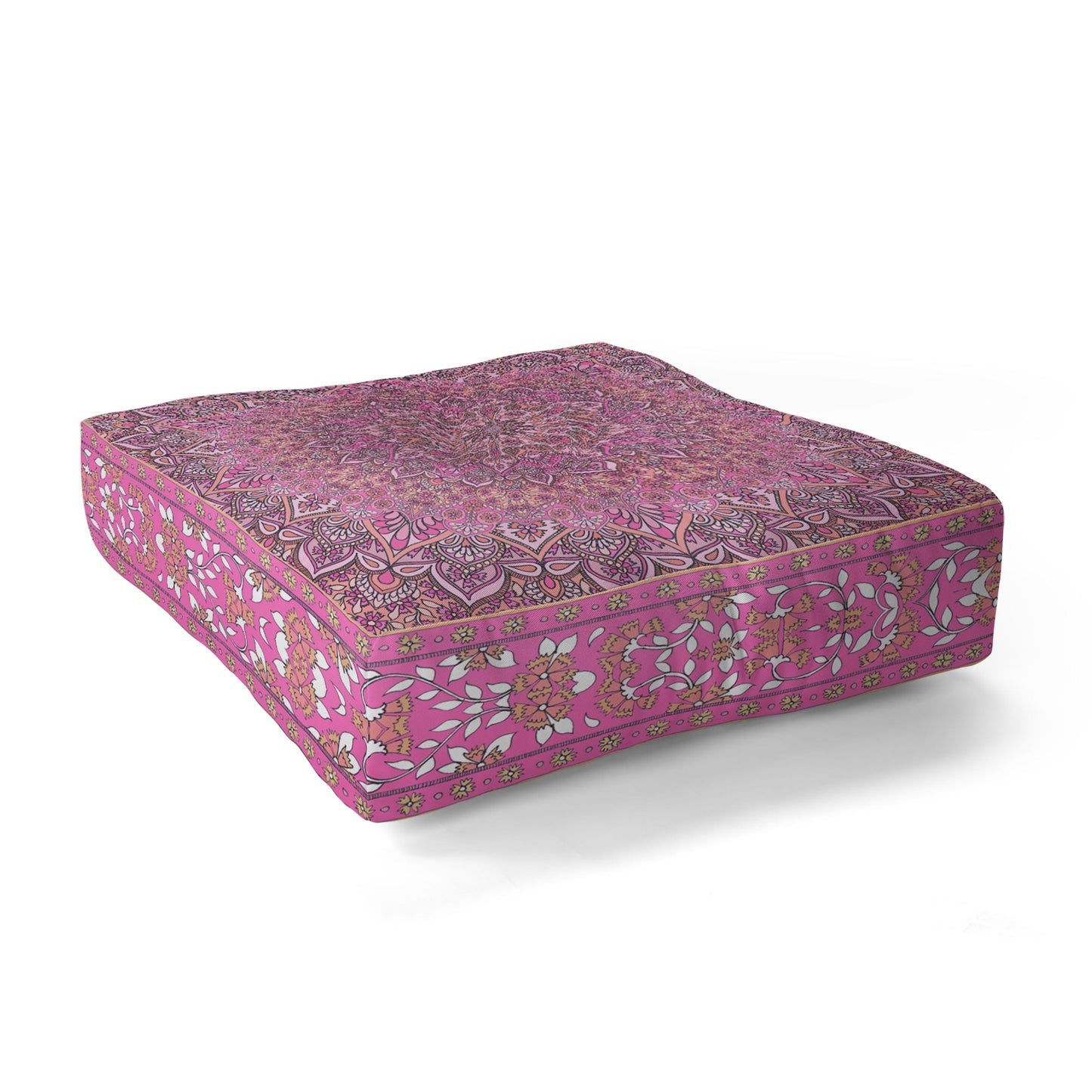 Aimee St Hill Farah Soft Blush Floor Pillow Square