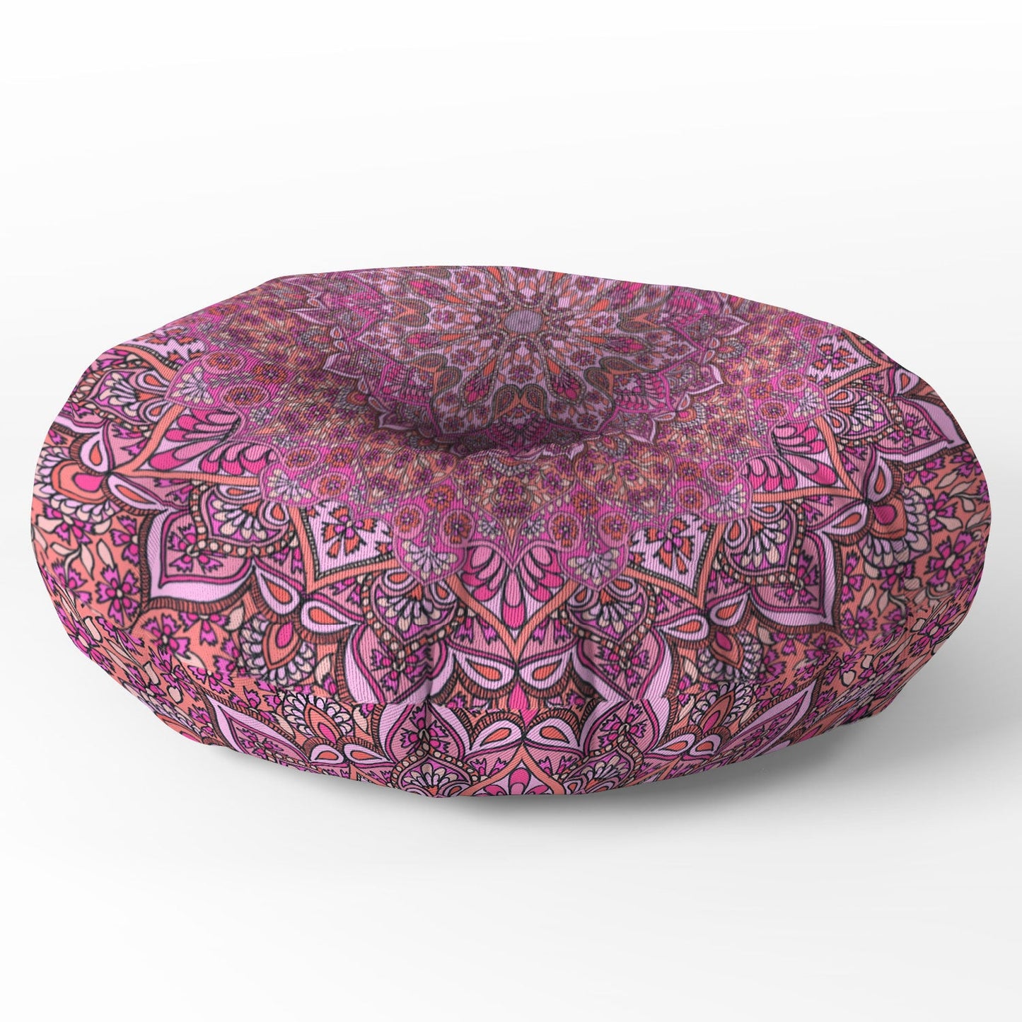 Aimee St Hill Farah Soft Blush Floor Pillow Round