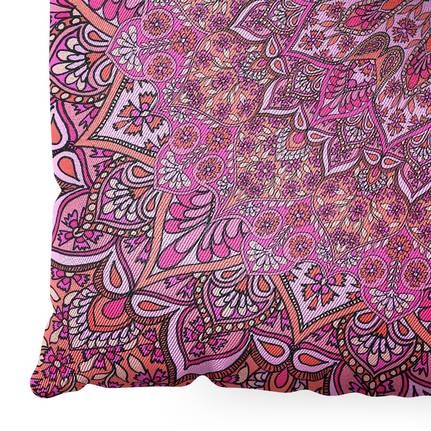 Aimee St Hill Farah Soft Blush Floor Pillow Square