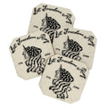 DENY Designs Let Freedom Ring Block Coaster Set