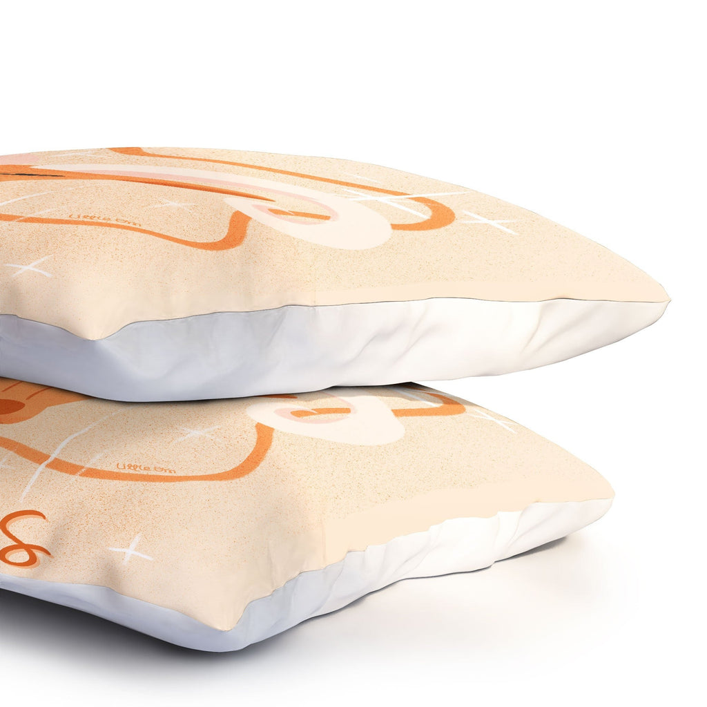 Little Om Zodiac Signs Aries Pillow Shams