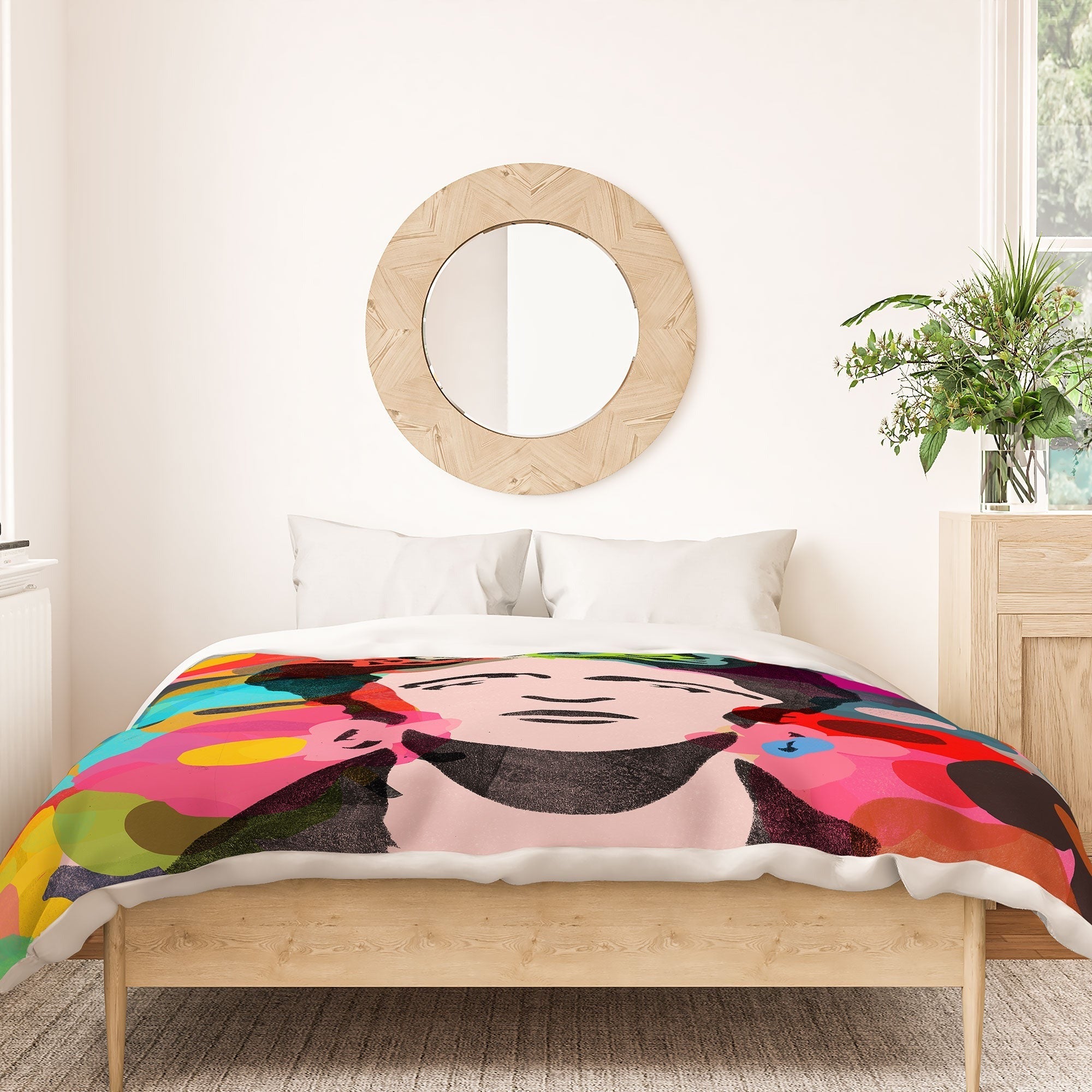 Garima Dhawan frida 1d Duvet Cover