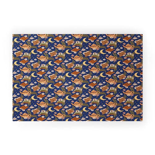 Avenie Moonlit Reading Nook II Welcome Mat