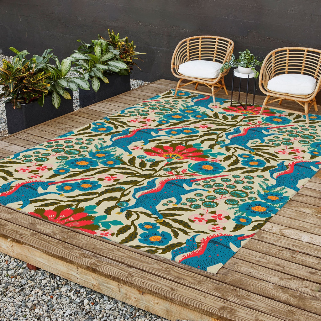 Holli Zollinger JOONIE LUNA UNI Outdoor Rug