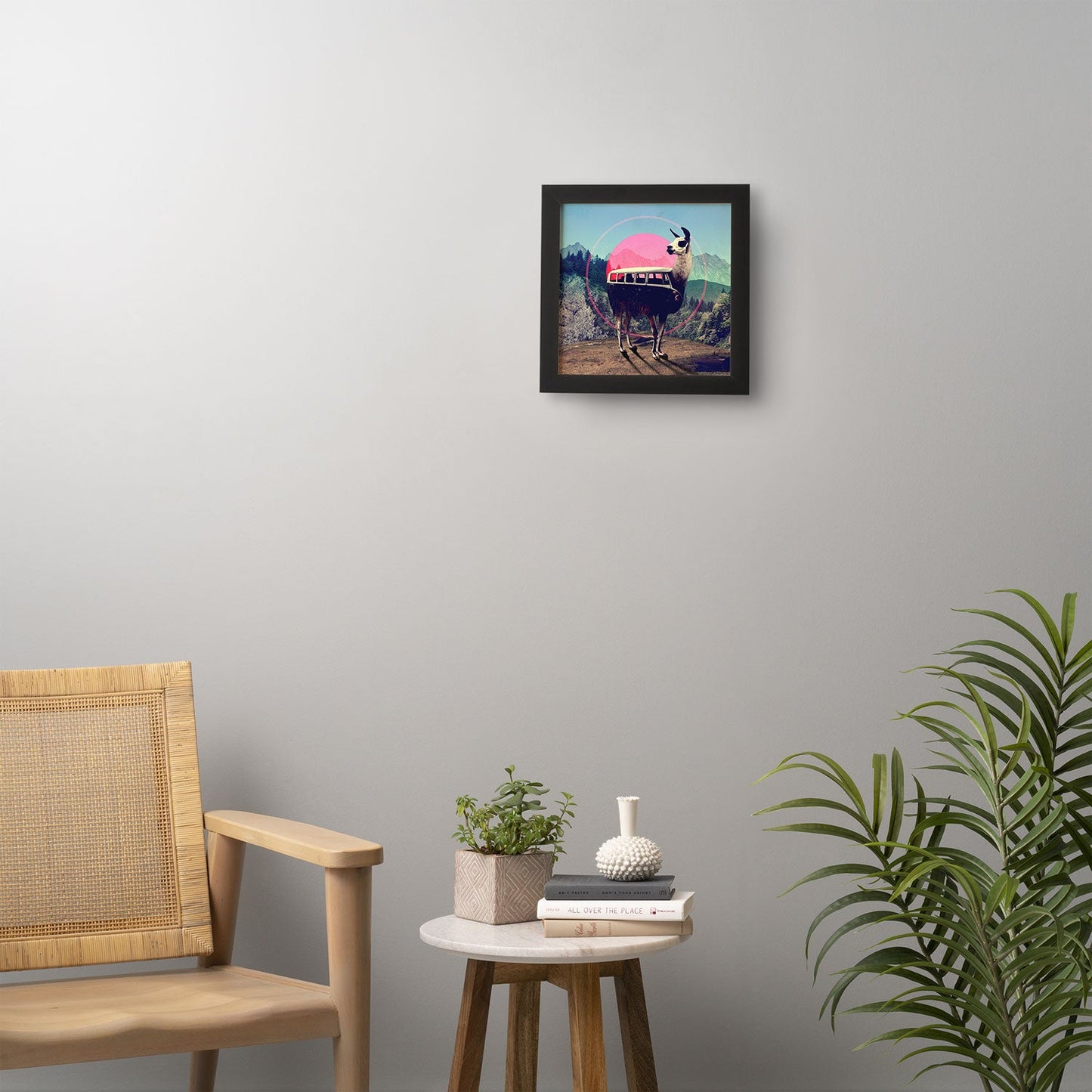 Ali Gulec Llama Van Framed Wall Art