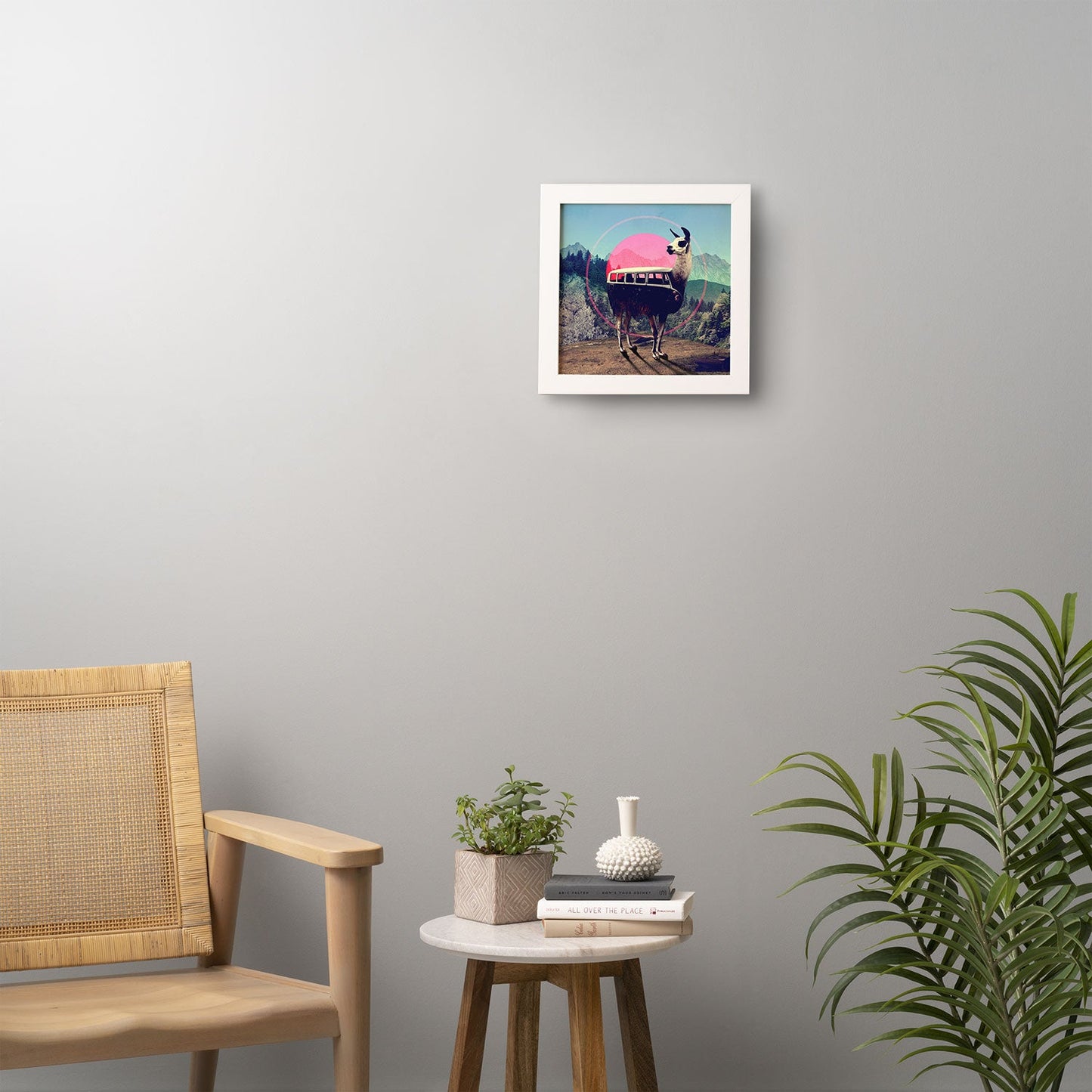 Ali Gulec Llama Van Framed Wall Art